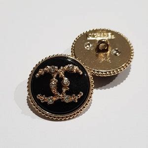 bottoni chanel oro